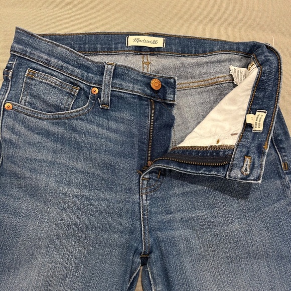 Madewell Jeans 9" High Rise Skinny Crop with Stretch 29 - Picture 3 of 13